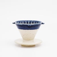 【CD006】CHIPS dripper. PREMIUM white-navy drop