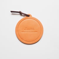 【SM005na】Smith Leather Coaster -Natural-