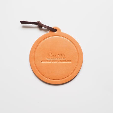【SM005na】Smith Leather Coaster -Natural-