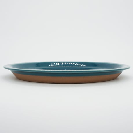 【CP010】CHIPS plate. -L- SOLID COLOR d.green