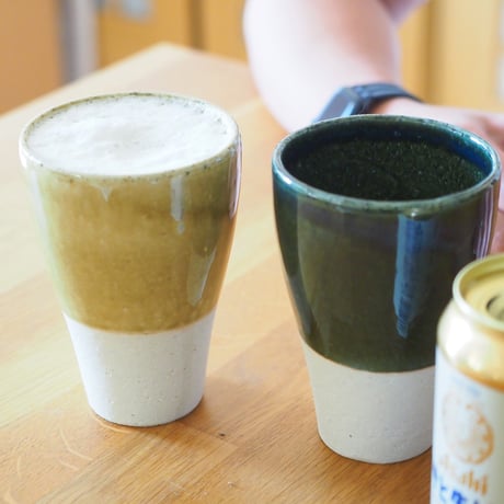【H008ob】Heüge TUMBLER oribe（タンブラー 織部）