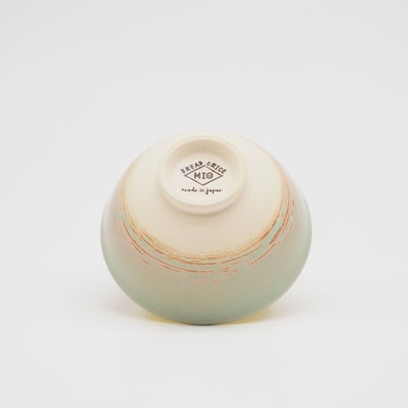 【M014cl】パンとごはんと... 艶釉の器 RICE BOWL clear