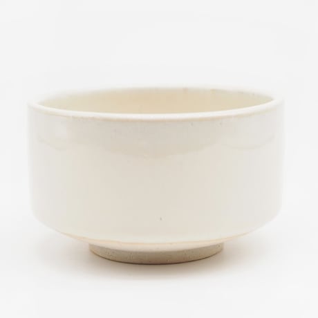 【H007sn】Heuge MATCHA shino（抹茶碗 志野）