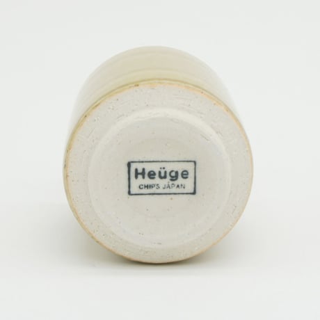 【H002kz】Heuge CUP kizeto（湯呑み 黄瀬戸）