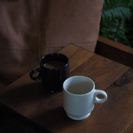 【SM001wh】Smith Stacking Footed Mug -vanilla-
