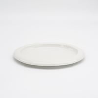 【M063wh】パンとごはんと... ポップな器 OVAL PLATE M ホワイト