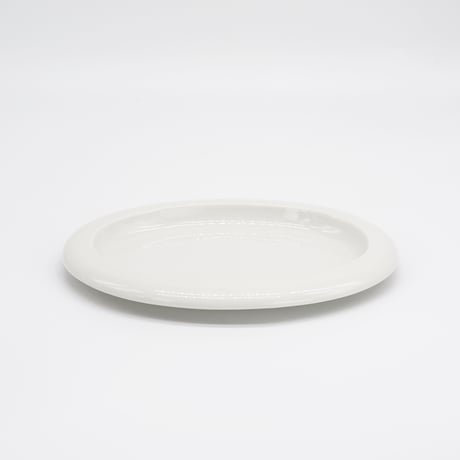 【M063wh】パンとごはんと... ポップな器 OVAL PLATE M ホワイト