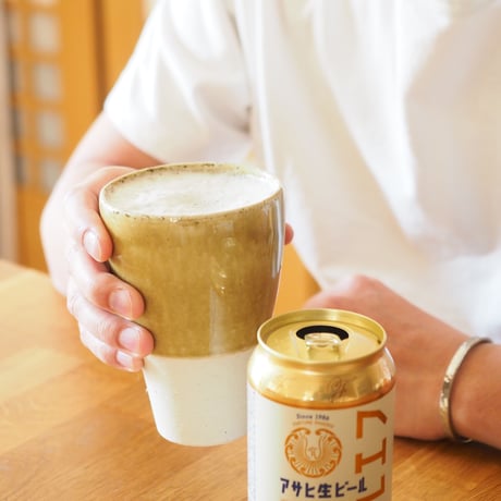 【H008kz】Heuge TUMBLER kizeto（タンブラー 黄瀬戸）