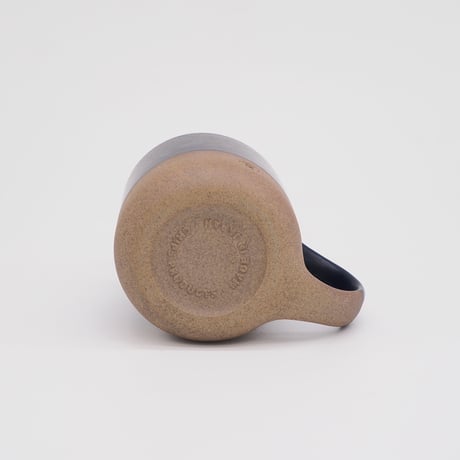 【BA001nv】 BRICKS MUG navy（半ツヤ釉薬）