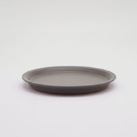 【CR001gy】CHIPS plate. -S- MAT gray