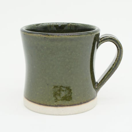 【H001ob】Heüge MUG oribe（マグカップ 織部）