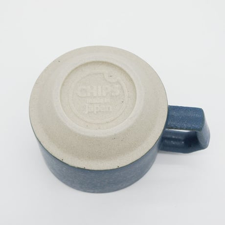 【CS001bl】CHIPS stack mug. MAT sand-blue