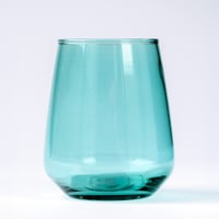 【CA010】CHIPS glass. -CLEAR- D.GREEN