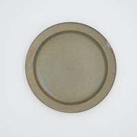 【AP003gy】Ancient Pottery PLATE L gray
