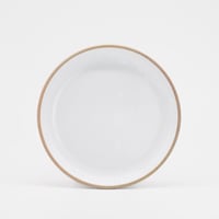 【BA002wh】 BRICKS PLATE S white（ツヤ釉薬）