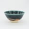 【M014tb】パンとごはんと... 艶釉の器 RICE BOWL turkey blue