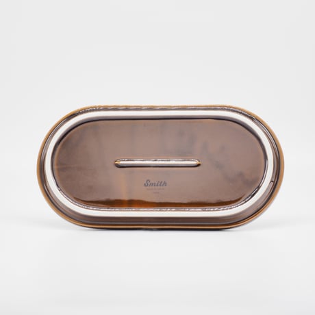 【SM004br】Smith Stacking Oval Plate -brown-