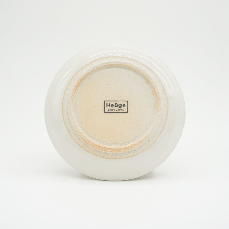 H005sn】Heuge PLATE S shino（五寸深皿 志野） | CHIPS STORE