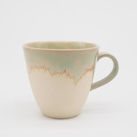 【M015cl】パンとごはんと... 艶釉の器 MUG clear