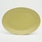 【M039yl】パンとごはんと... ひらひらの器 OVAL PLATE M イエロー