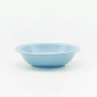 生産終了商品のため在庫限り【M050bg】パンとごはんと...　リムドット ラウンドボウル S blue-gray