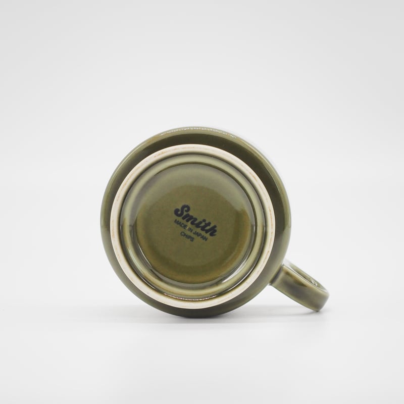 SM002gr】Smith Stacking Footed Soup Mug -green- SM002gr】Smith Stacking Footed Soup Mug -green-