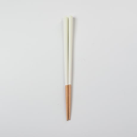 【H011sn】Heuge Chopsticks set shino（箸＋箸置きセット 志野）