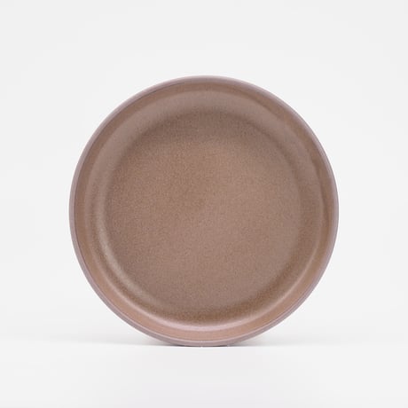 【BA002br】 BRICKS PLATE S brown（半ツヤ釉薬）