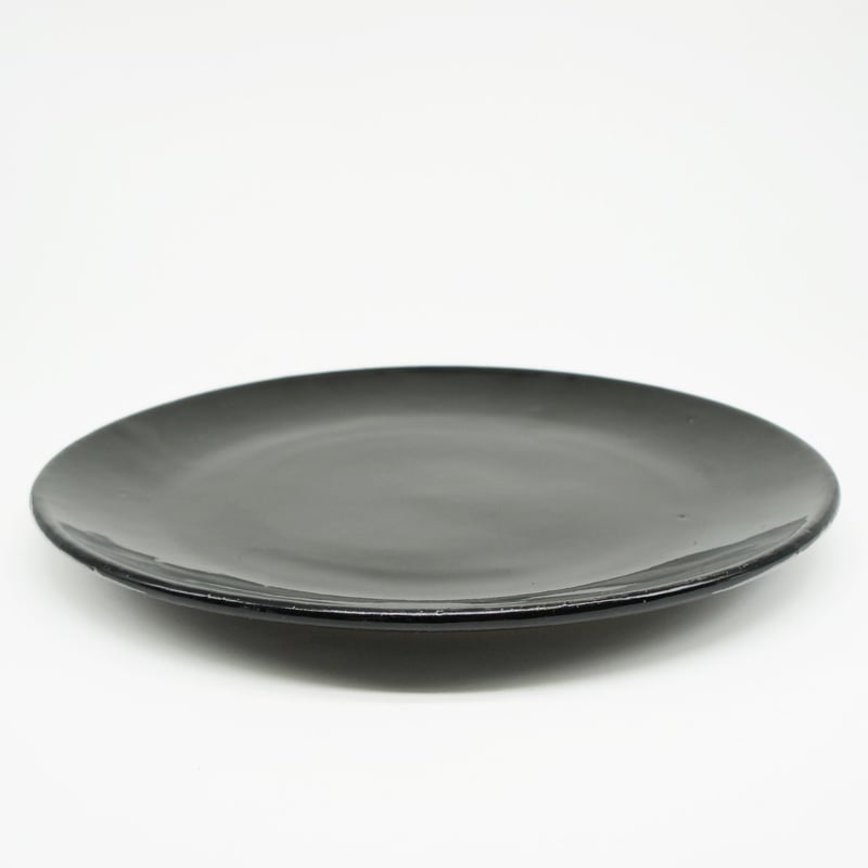 H006sg】Heüge PLATE L setoguro(八寸平皿 瀬戸黒) | CHIP H006sg】Heüge PLATE L setoguro(八寸平皿 瀬戸黒) | CHIP