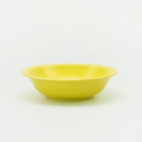 生産終了商品のため在庫限り【M050yl】パンとごはんと...　リムドット ラウンドボウル S yellow