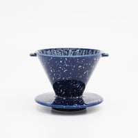 【CD002nw】CHIPS dripper. SPLASH navy-white
