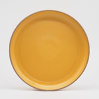 【BA003yl】 BRICKS PLATE L yellow（半ツヤ釉薬）