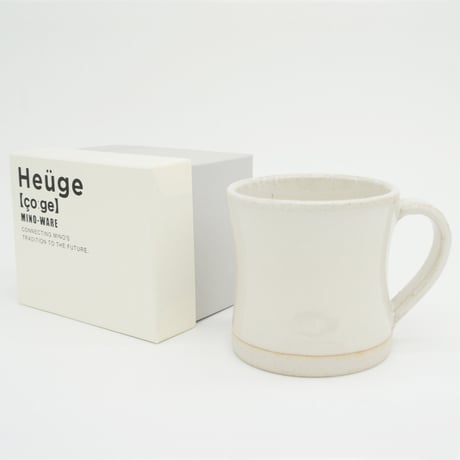 【H001sn】Heuge MUG shino（マグ 志野）