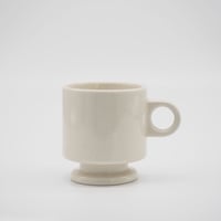 【SM001wh】Smith Stacking Footed Mug -vanilla-