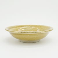 【H004kz】Heuge BOWL kizeto（五寸向付 黄瀬戸）