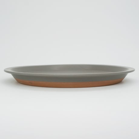 【CP001gy】CHIPS plate. -L- MAT gray