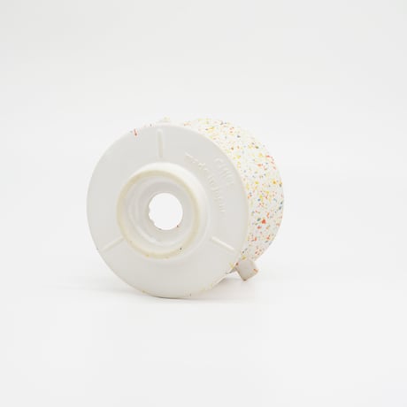 【CD002wo】CHIPS dripper. SPLASH white-orange
