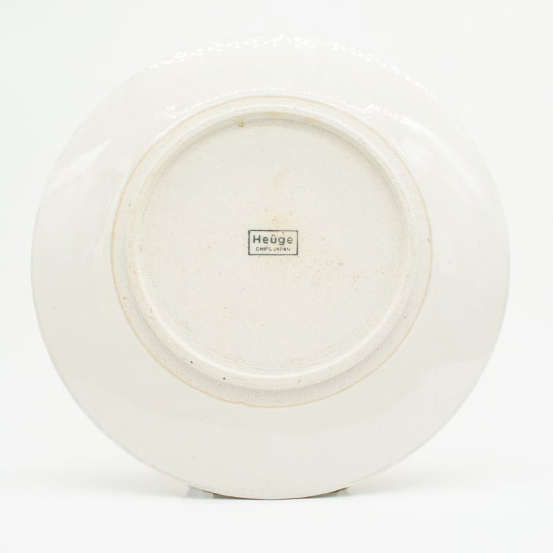 H006sn】Heuge PLATE L shino（八寸平皿 志野） | CHIPS STORE