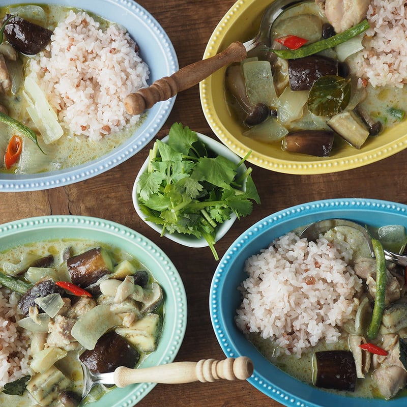 M027bg】パンとごはんと リムドット オーバルボウル S blue