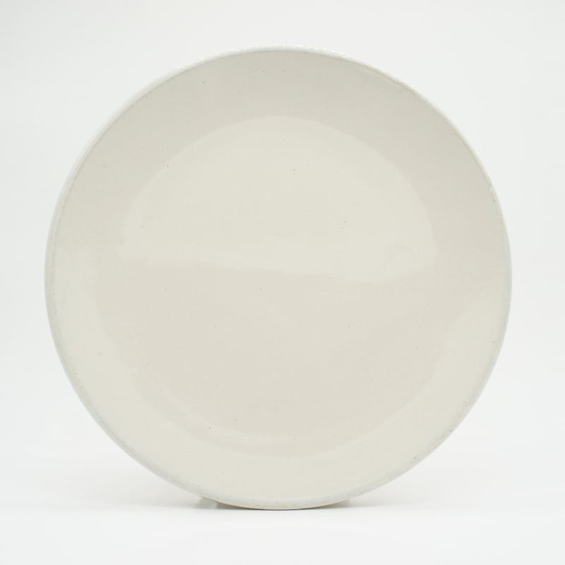 H006sn】Heuge PLATE L shino（八寸平皿 志野） | CHIPS STORE