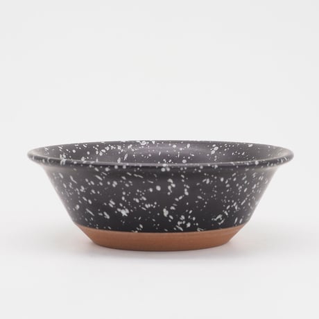 【CB002bw】CHIPS bowl. SPLASH black-white