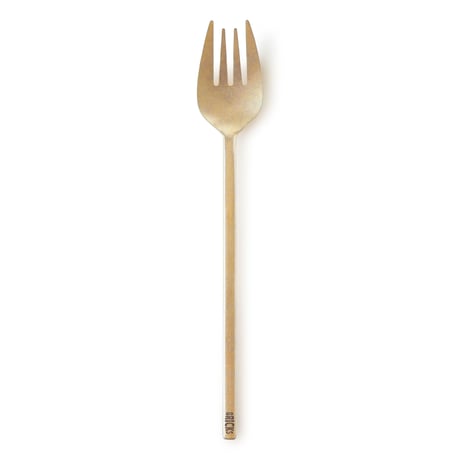 【BC001br】 BRICKS FORK brass