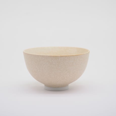 【M058bg】パンとごはんと... 小さなお茶碗 Rice Bowl M しろごま（beige）