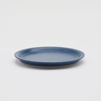 【CR001bl】CHIPS plate. -S- MAT sand blue