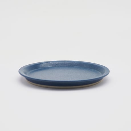 【CR001bl】CHIPS plate. -S- MAT sand blue