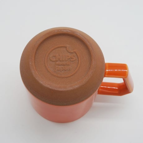 【C011】CHIPS MUG SOLID COLOR orange
