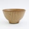生産終了商品のため在庫限り【M036br】パンとごはんと...　しのぎの茶碗  brown