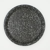 【CP002bw】CHIPS plate. -L- SPLASH black-white