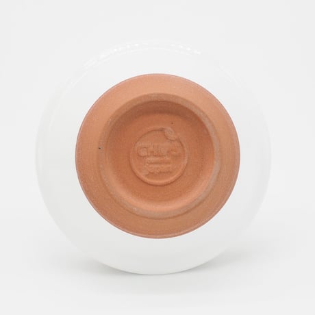 【CB008】CHIPS bowl. SOLOD COLOR white