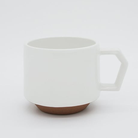 【CS008】CHIPS stack mug. SOLID COLOR white